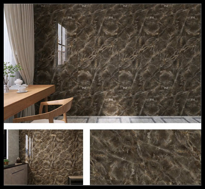 มาร์บอร์ Llook Tile PET Wall Sticker การตกแต่งผนัง