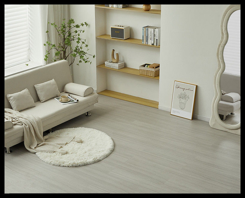 LVT ความกว้างพื้น 7.25 นิ้ว/183 มม แมทหรือแสงสว่างผิวเคลือบสวมชั้นชั้นบน